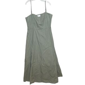 ASOS 100% Cotton Sea-foam Green Maxi Dress. Size 14.